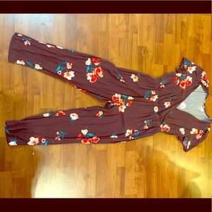 Old Navy flora print romper